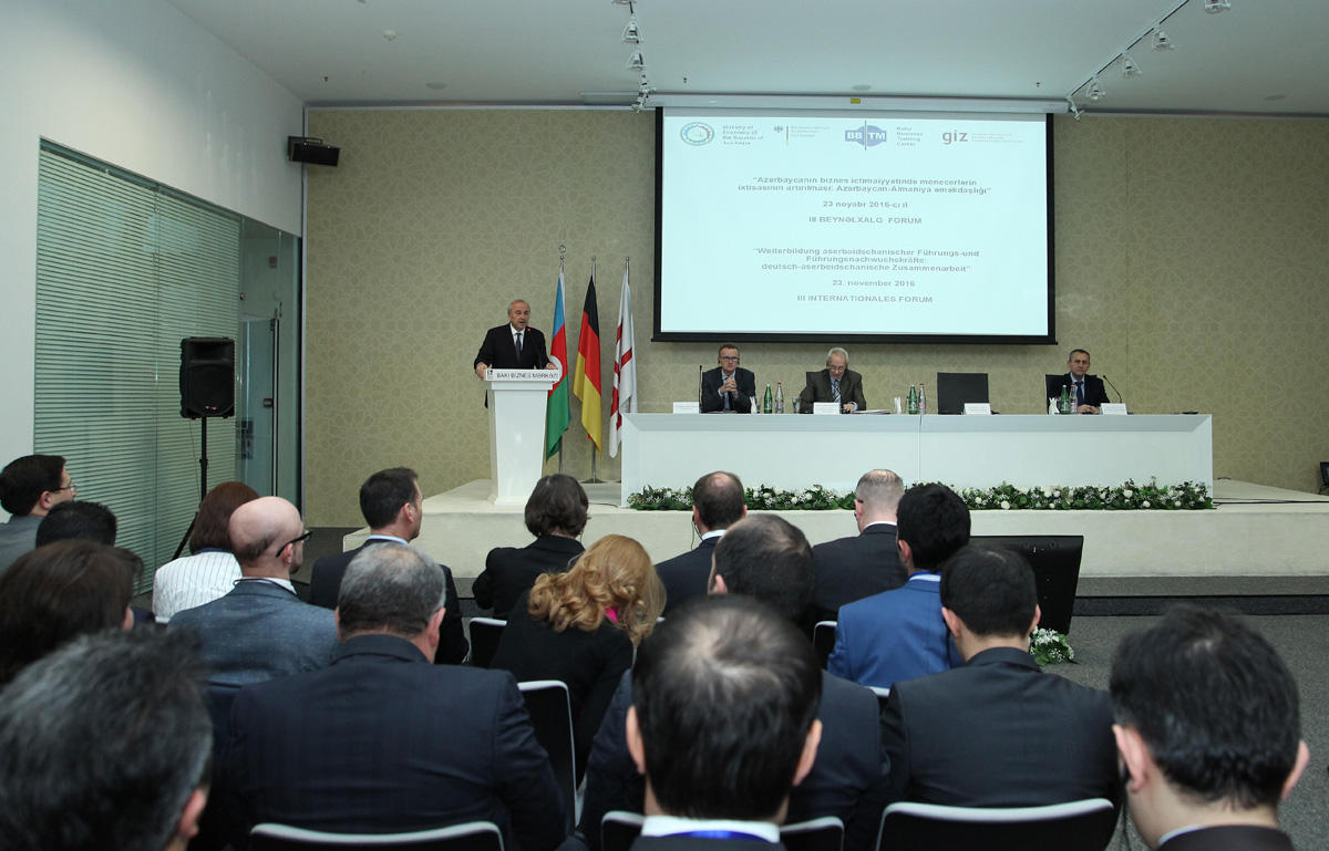 Германия инвестировала в экономику Азербайджана $400 млн (ФОТО)
