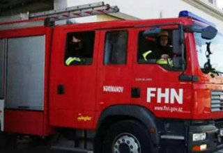 Пожар в жилом здании в Астаре, 20 человек эвакуированы