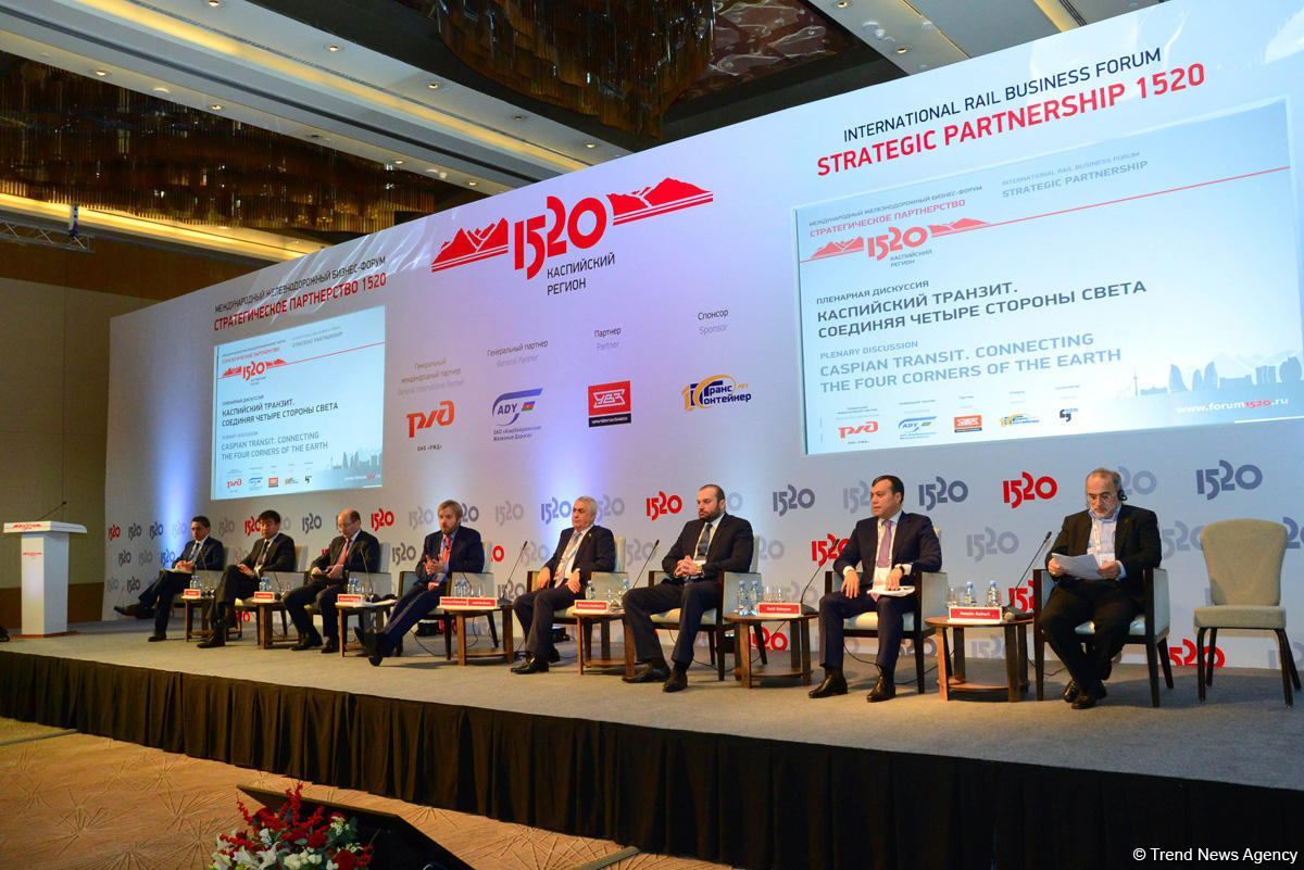 Int’l Rail Business Forum kicks off in Baku (PHOTO)