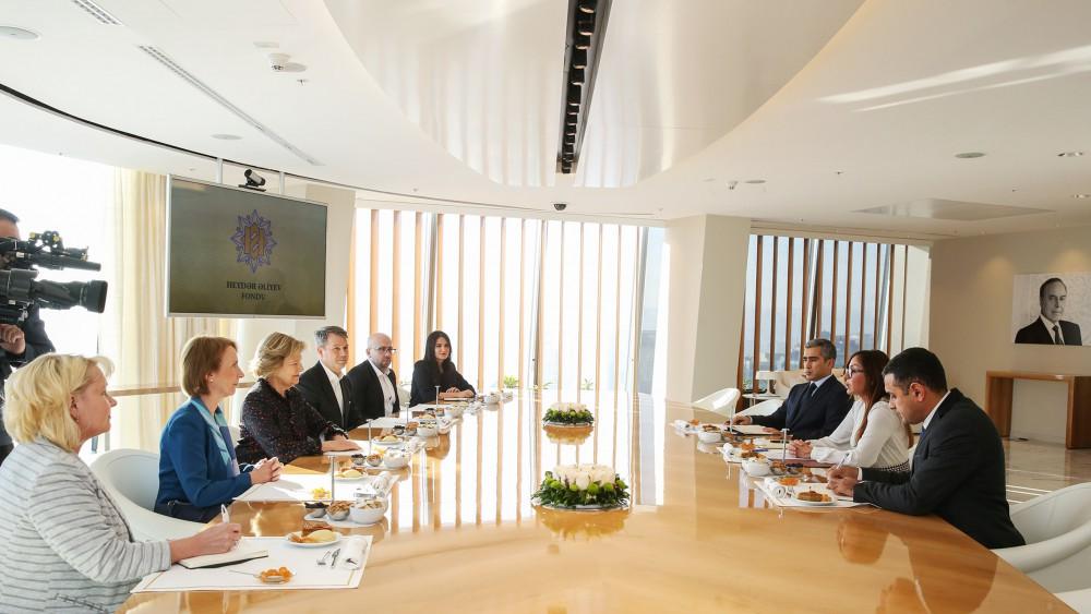 Azerbaijan’s first lady Mehriban Aliyeva meets UK special trade envoy for Azerbaijan (PHOTO)