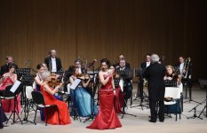 Вице-президент Фонда Гейдара Алиева Лейла Алиева посетила концерт Венского Штраус-Фестиваль оркестра (ФОТО)