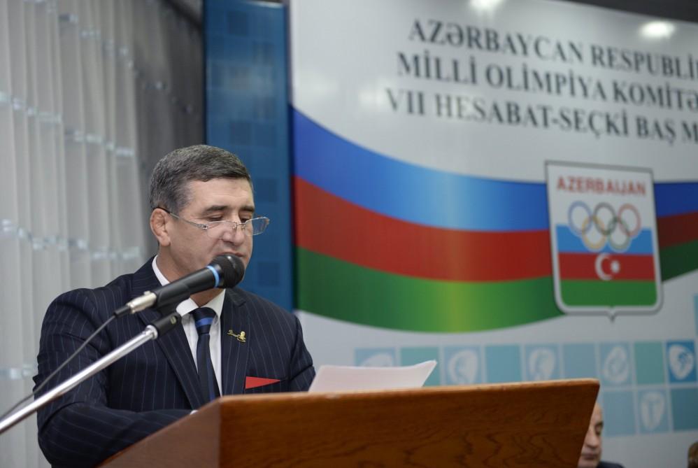 Президент Азербайджана Ильхам Алиев переизбран главой Национального Олимпийского комитета (ФОТО)
