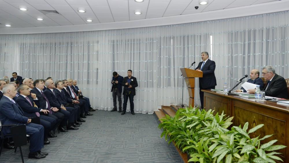 Ilham Aliyev re-elected as president of National Olympic Committee (PHOTO)