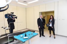 President Ilham Aliyev viewed newly renovated Zardab District Central Hospital (PHOTO)