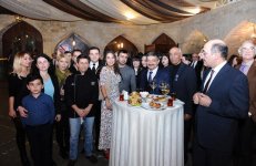 Leyla Əliyeva azərbaycanlı kulinar Stalik Xankişiyevin Bakıda iki kitabının təqdimatında iştirak edib (FOTO)