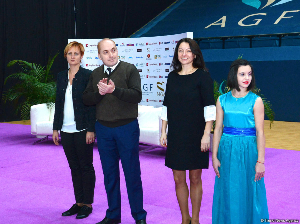 Baku hosts award ceremony of 23rd gymnastics championship  (PHOTO)
