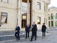 Ilham Aliyev opens new administrative building of Tartar district branch of New Azerbaijan Party (PHOTO)