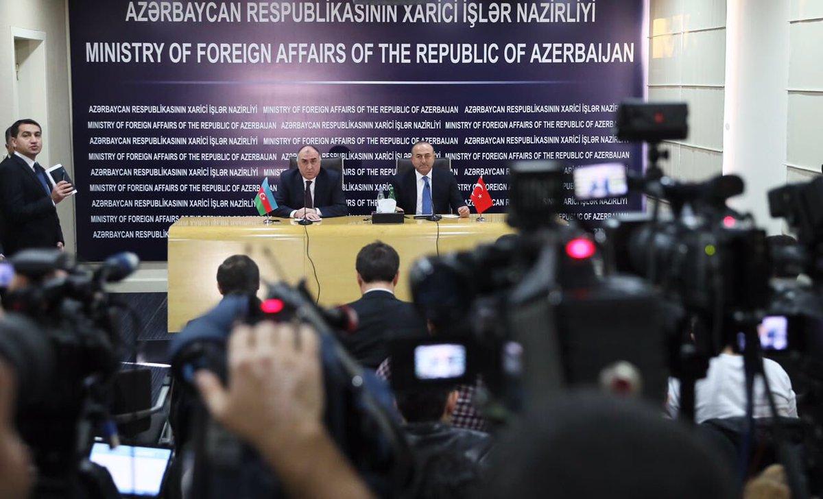 Bakan Çavuşoğlu: Azerbaycan halkının desteğini hiç bir zaman unutmayacağız