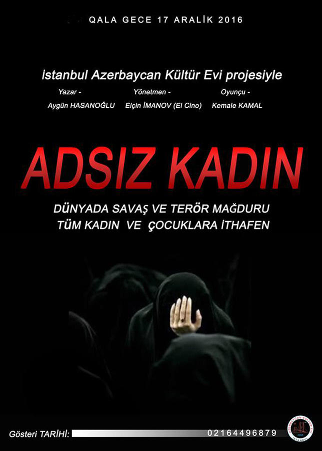 Эльчин Иманов готовит в Стамбуле спектакль "Безымянная женщина", посвященный  Ходжалинской трагедии (ФОТО)