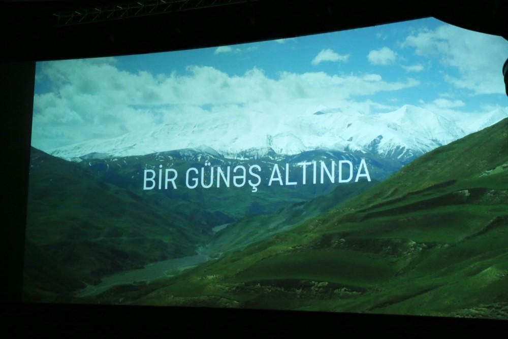 Состоялась презентация документального фильма «Под одним солнцем», снятого при поддержке Фонда Гейдара Алиева (ФОТО)