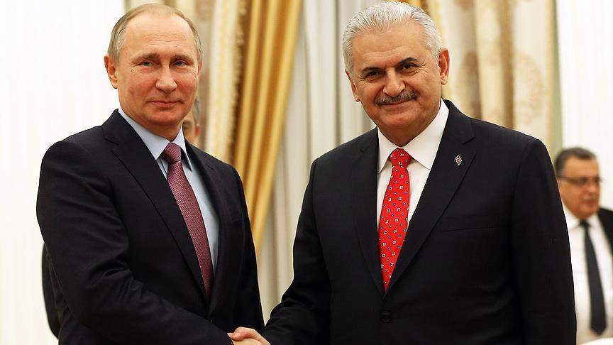 Turkish PM's visit to Russia may provide basis for Presidents' meeting - Putin
