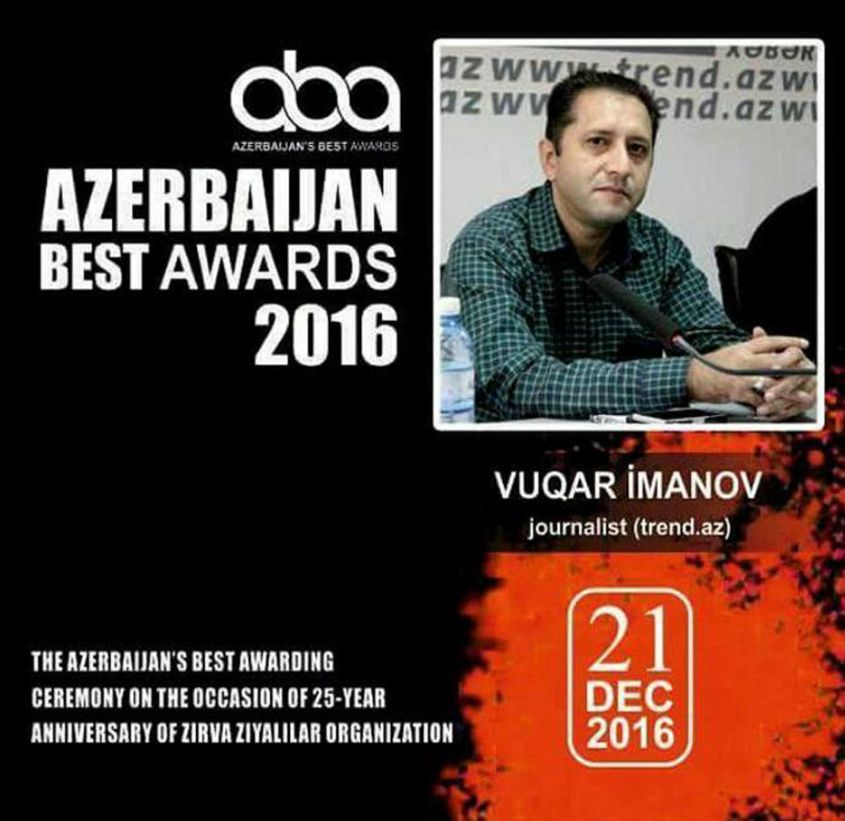 Представители интеллигенции вручат премию Azerbaijan Best Awards (ФОТО)