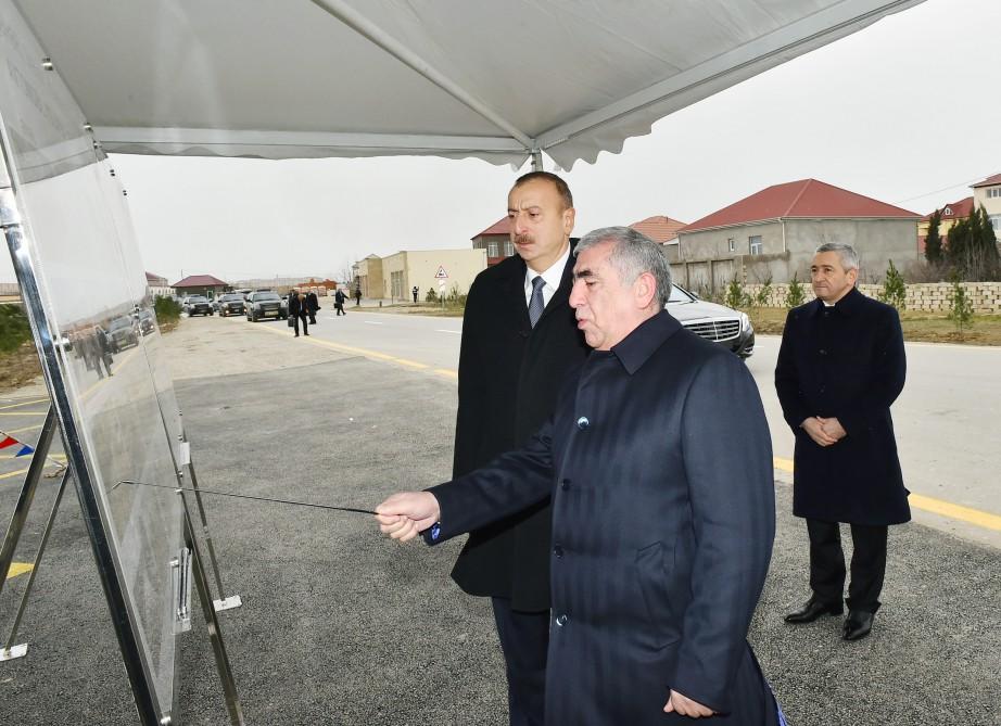 Prezident İlham Əliyev yenidən qurulan Ramana-Maştağa avtomobil yolunun açılışında iştirak edib (FOTO) (YENİLƏNİB)