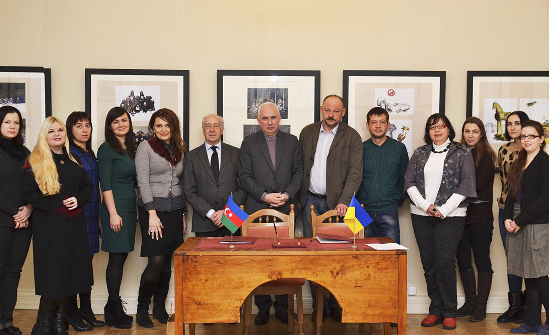 Музеи Азербайджана и Украины подписали договор о сотрудничестве (ФОТО)