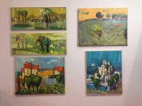 Картины азербайджанских художников в Каннах (ФОТО)