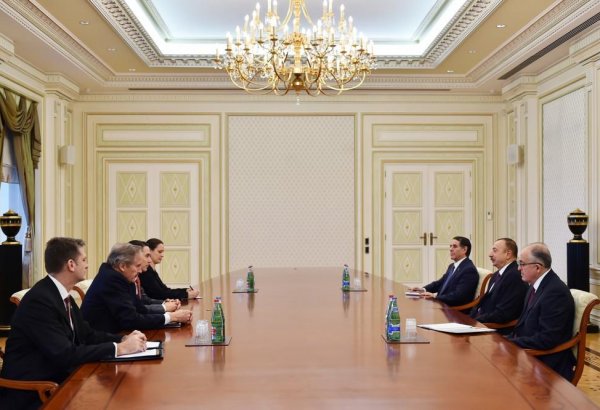 Ilham Aliyev meets US Special Envoy, Coordinator for International Energy Affairs