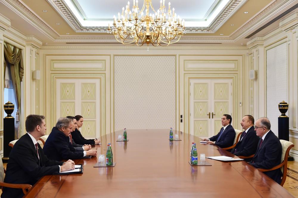 Ilham Aliyev meets US Special Envoy, Coordinator for International Energy Affairs