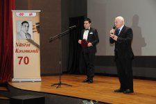 В Баку прошел вечер, посвященный 70-летию Нусрета Кесеменли (ФОТО)