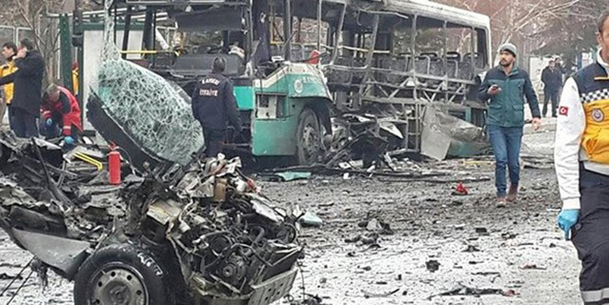 В Турции прогремел взрыв, погибли 14 военнослужащих (Обновляется) (ФОТО/ВИДЕО)