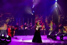 Leyla Əliyeva “Zima” Uşaq Estrada Musiqisi Festivalına baş çəkib (FOTO)