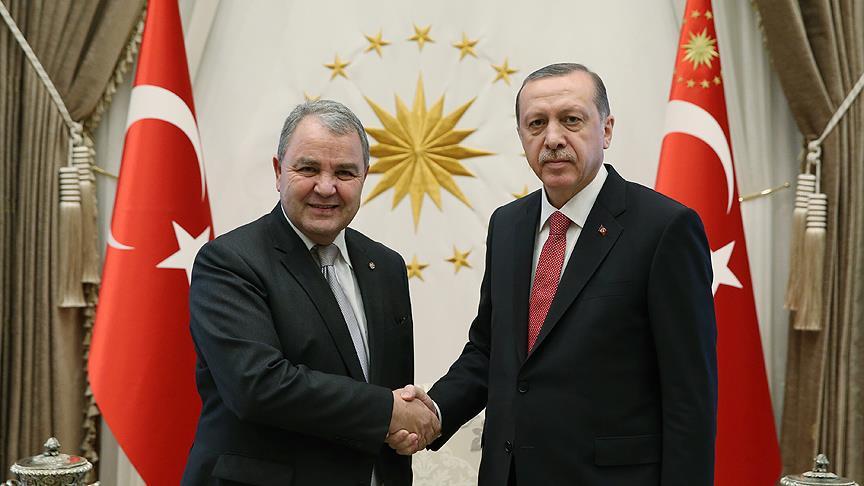 Cumhurbaşkanı Erdoğan'ın Malta Cumhuriyeti Temsilciler Meclisi Başkanı'nı kabul etti
