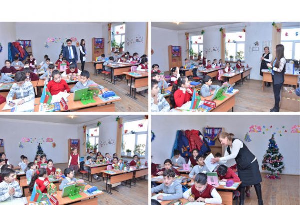 International Bank of Azerbaijan organizes quiz for pupils in Salyan
