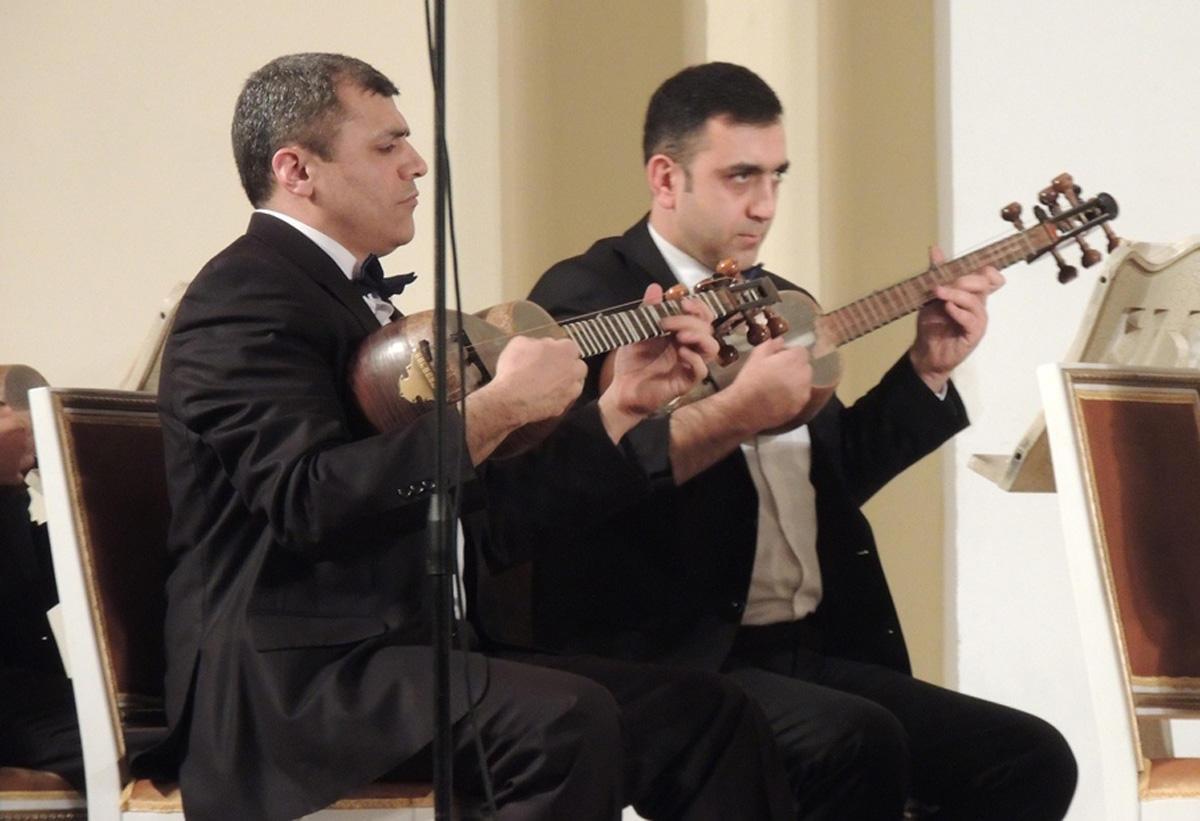 В Баку торжественно отметили юбилей Оркестра народных инструментов (ФОТО)