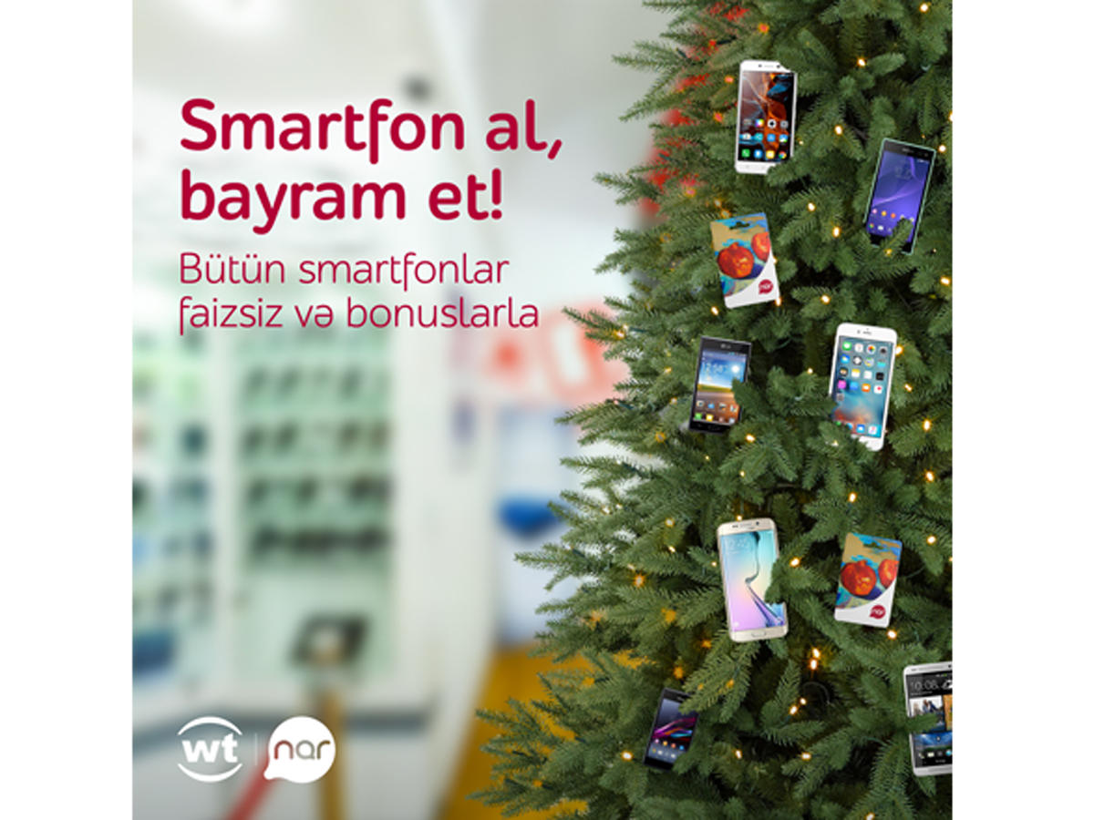 Another campaign from Nar: Buy a smartphone, celebrate holiday!