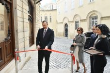 Ilham Aliyev, his spouse attend opening of Marionette Theatre (PHOTO)