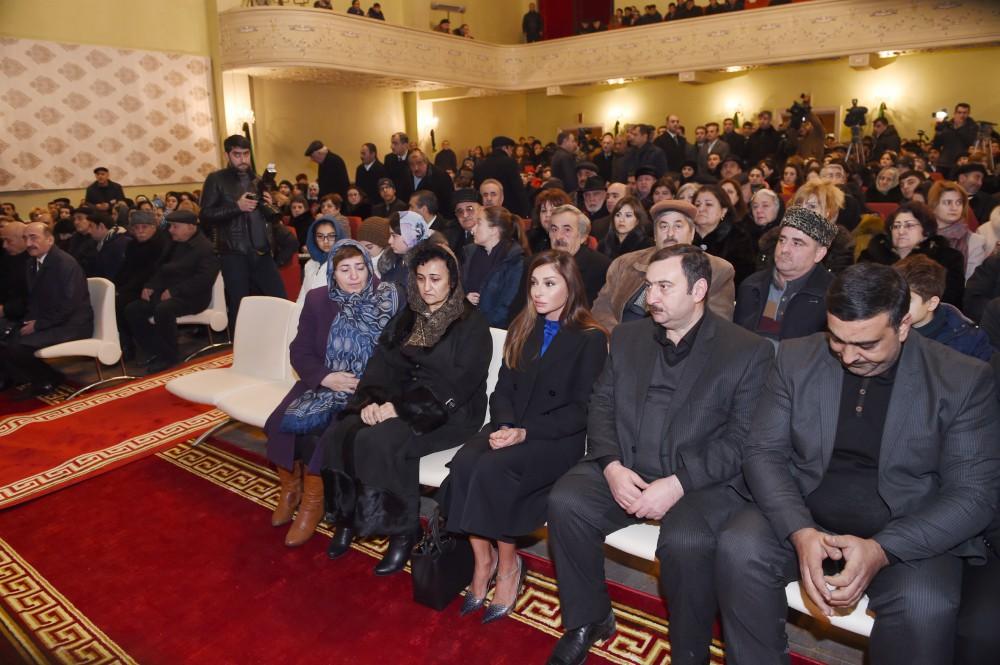 Mehriban Aliyeva attends farewell ceremony for prominent mugham singer (PHOTO)