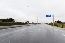 Prezident İlham Əliyev və xanımı Qala-Pirallahı yolunun ikinci hissəsinin açılışında iştirak ediblər (YENİLƏNİB)  (FOTO)