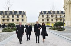 Президент Азербайджана и его супруга ознакомились с работой, проводимой в «Баку – Белом городе» (ФОТО)