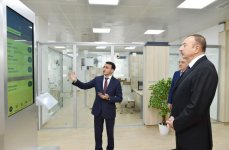 Ilham Aliyev attends opening of "ASAN Kommunal" Center in Baku  (PHOTO)