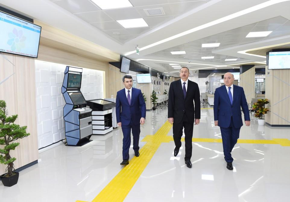 Ilham Aliyev attends opening of "ASAN Kommunal" Center in Baku  (PHOTO)