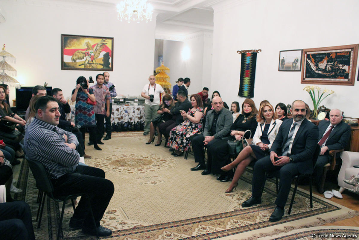 Вечер дружбы Азербайджан-Индонезия: национальные блюда, музыка, подарки (ФОТО)