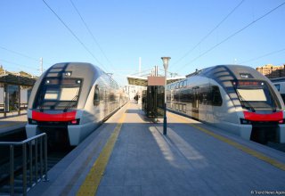 Скоростной поезд Баку-Гянджа переходит на новый график движения