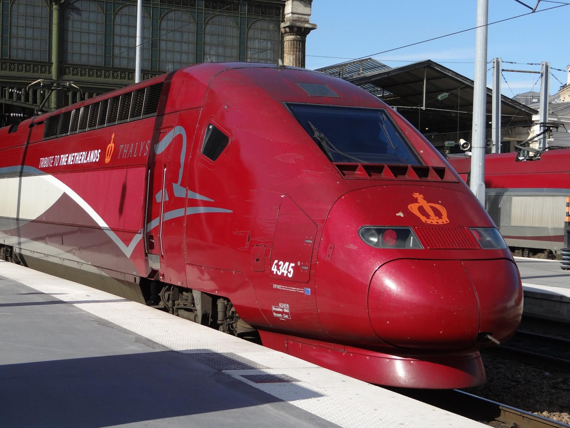 Между Брюсселем и Парижем приостановили движение поездов Thalys