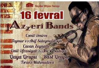 Heydər Əliyev Sarayında "jAzzeri Bands" konsert proqramı keçiriləcək