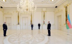 Ilham Aliyev receives credentials of incoming ambassadors (PHOTO)