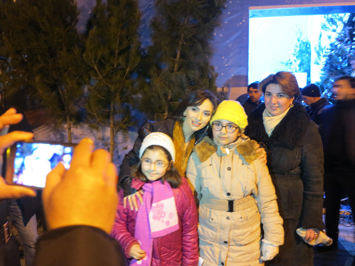 Новогодняя ярмарка "Зимняя крепость" в Баку, или Кто поедет в Стамбул? (ФОТО)