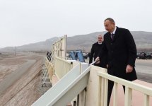 Ilham Aliyev attends groundbreaking ceremony of Ordubad HPP (PHOTO)