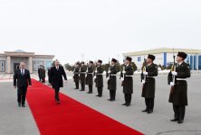 Завершилась поездка  Президента Ильхама Алиева в Нахчыванскую АР (ФОТО)