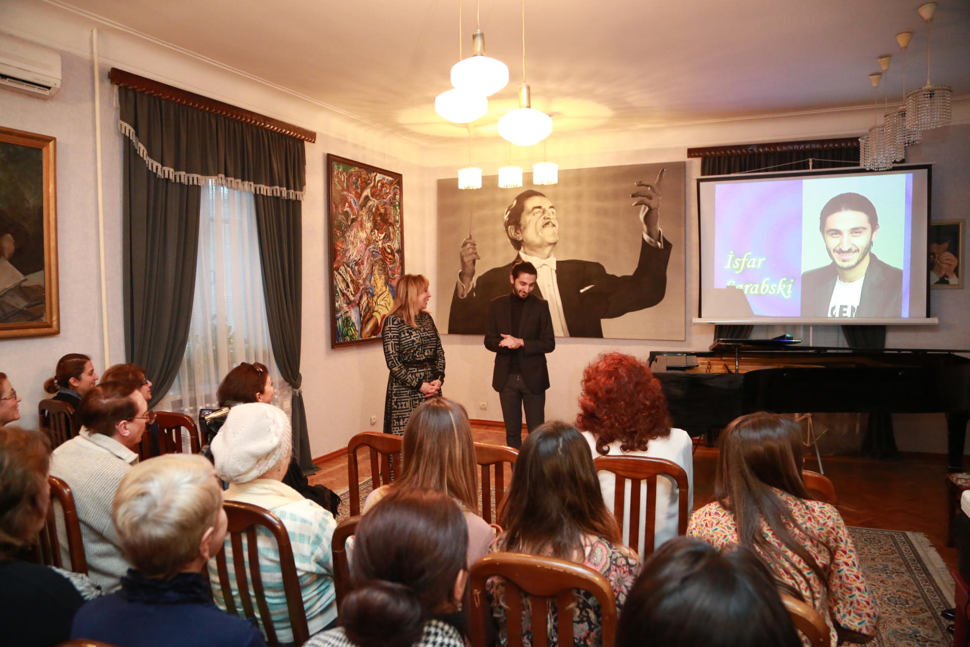 Встреча с Исфаром Сарабским в Баку (ФОТО)
