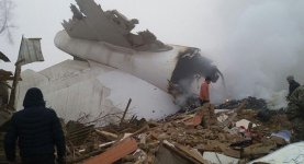 Türk uçağı Bişkek yakınlarında düştü: Ölü sayısı 40'a yaklaştı