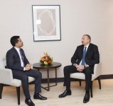 Президент Ильхам Алиев встретился в Давосе с исполнительным директором VPS Healthcare (ФОТО) (версия 2)