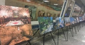 В Стамбульском метро представлена выставка об Азербайджане (ФОТО)