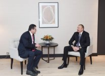 Ilham Aliyev meets European Commission VP Maros Sefcovic