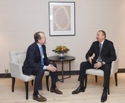 Президент Ильхам Алиев встретился с исполнительным председателем компании CISCO  (ФОТО)