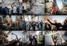 Как минимум 30 человек остались под завалами обрушившегося здания в Тегеране (ФОТО/ВИДЕО)