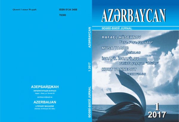 "Azərbaycan" jurnalının yeni sayı işıq üzü görüb
